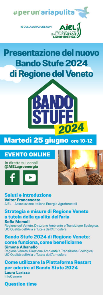 nuovo Bando Stufe 2024