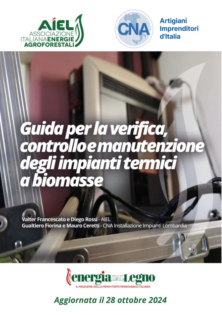 Guida per la verifica il controllo e la manutenzione degli impianti termici a biomasse