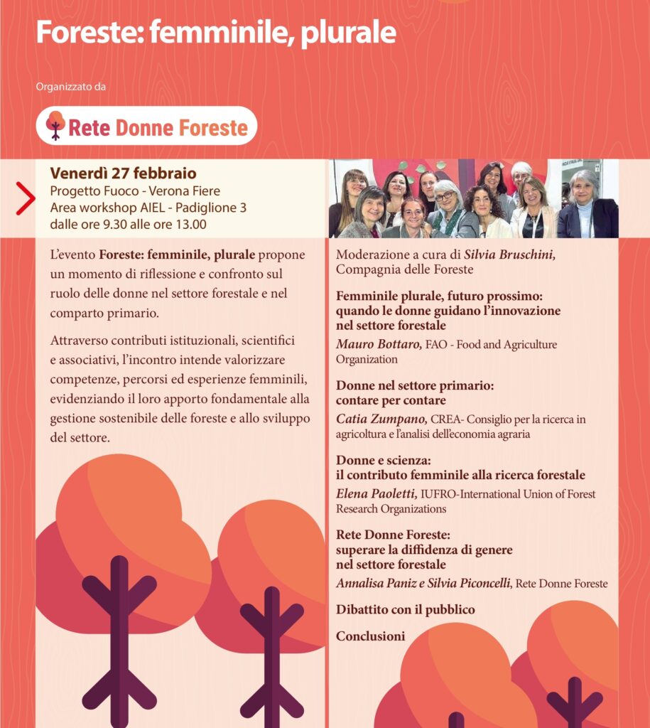 donne nel settore forestale
