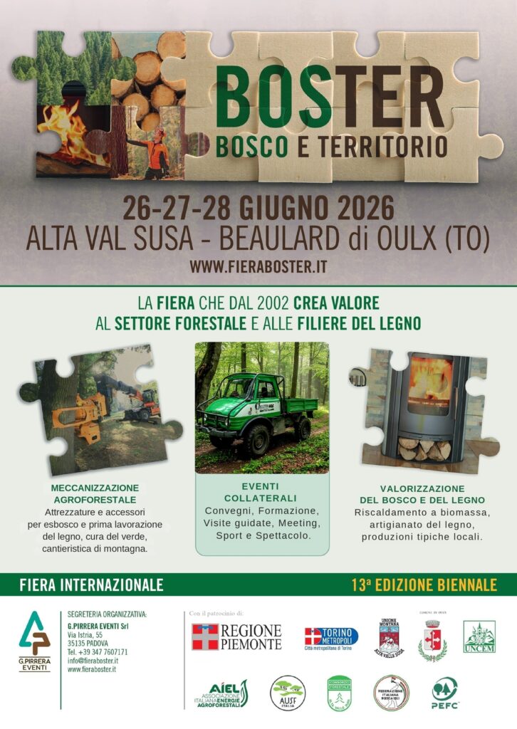 Fiera forestale BOSTER 2026
