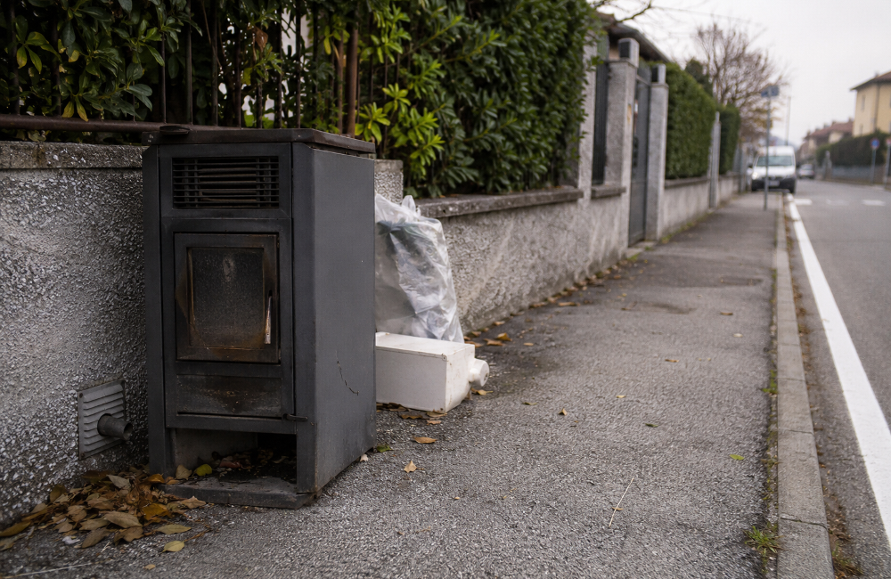 Gestione RAEE di stufe a biomassa