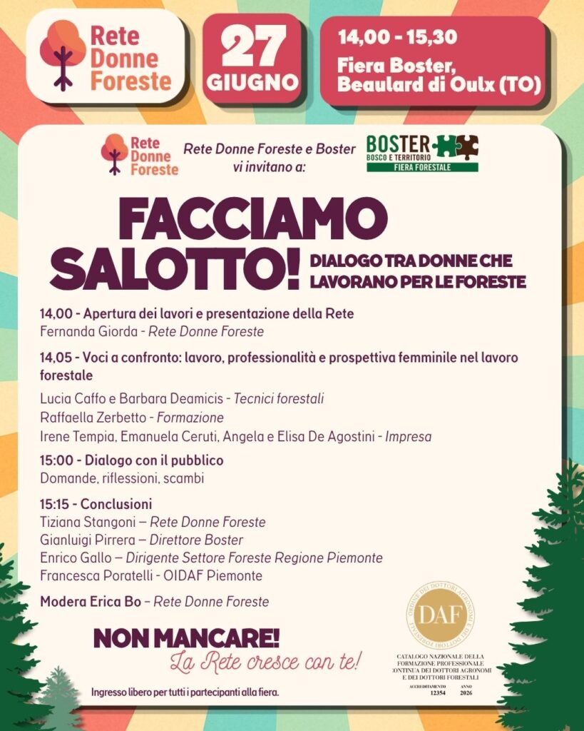 rete donne foreste