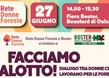La Rete Donne Foreste porta a Boster il confronto sulle professioni forestali al femminile